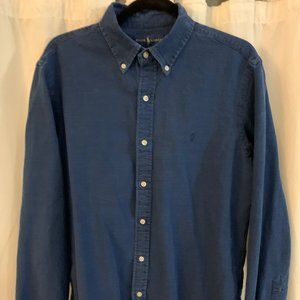 (2 identical) Men's Polo Ralph Lauren Button Down Indigo